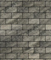  Брусчатка Прямоугольник (кирпич) Листопад 2.П.6 60 мм Антрацит: внешний вид