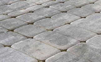  Тротуарная плитка Braer Классико ColorMix 60 мм Туман: внешний вид